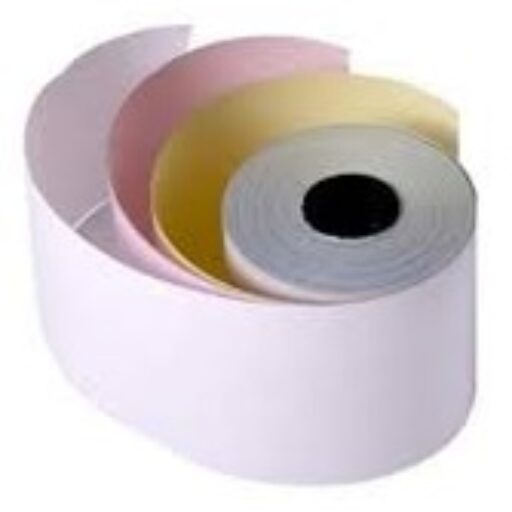 3 Ply Non-Carbon Cash Register Roll 76mm x 76mm x 11.5mm