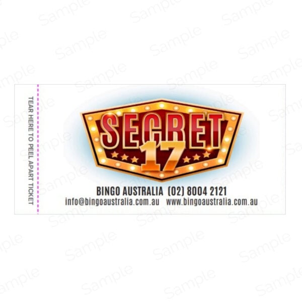 Secret 17 Break Open Tickets