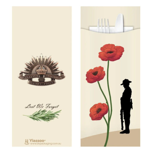 Anzac Day Design Cutlery Pouch