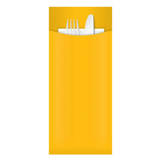 Yellow Cutlery Pouch