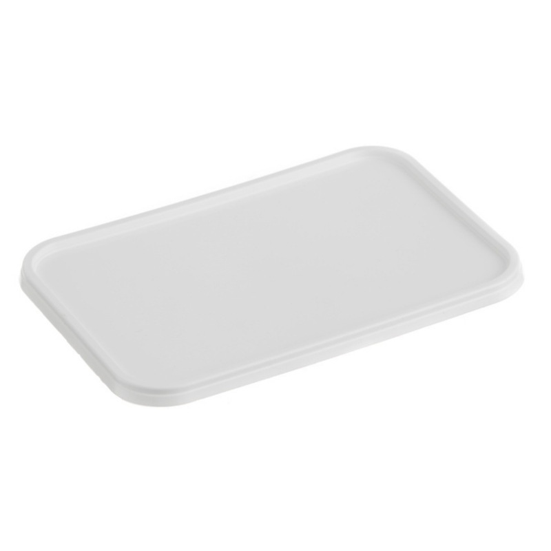 Ribbed Rectangular Lid