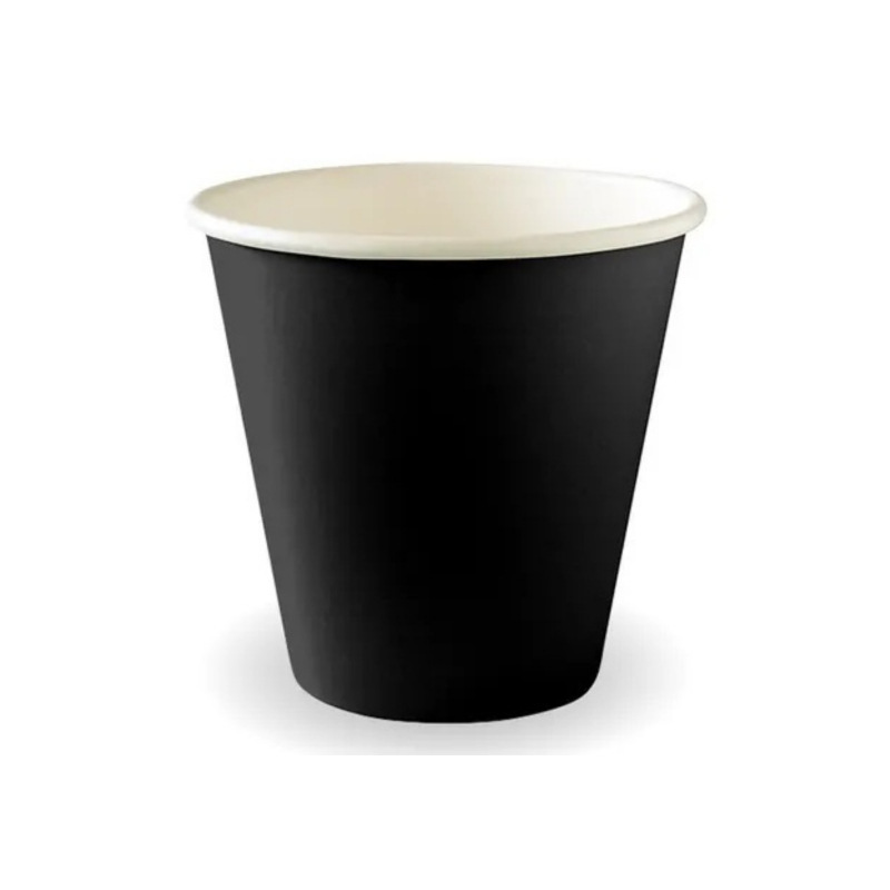 Black Single Wall BioCup