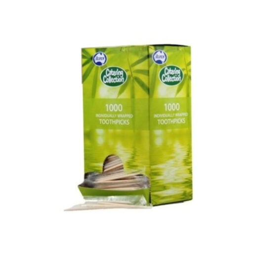 Birch Wood Toothpick – Individually Cello Wrapped