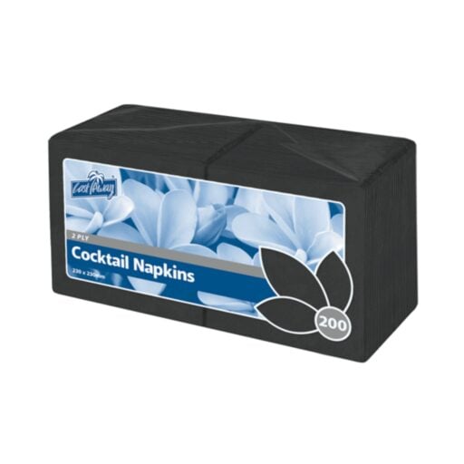 2-Ply Cocktail Paper Napkins Quarter Fold