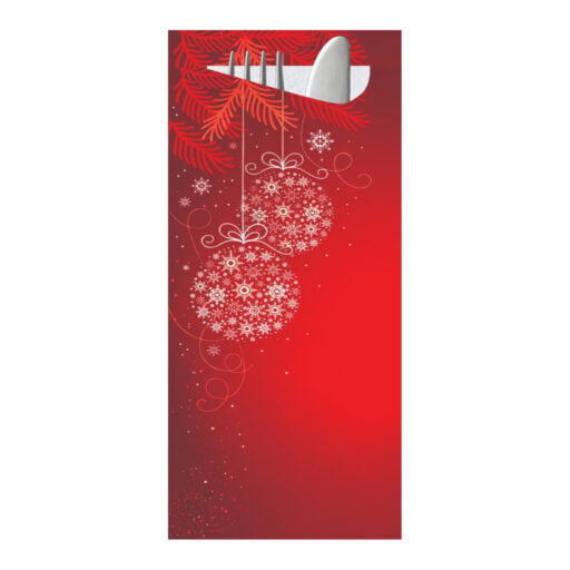 Christmas Festive Red Design Pouch