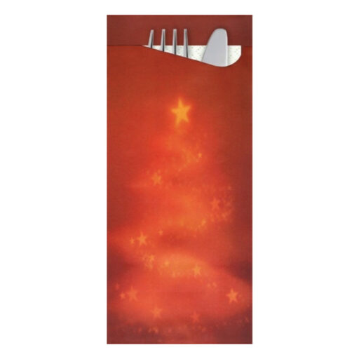 Christmas Noel Design Cutlery Pouch
