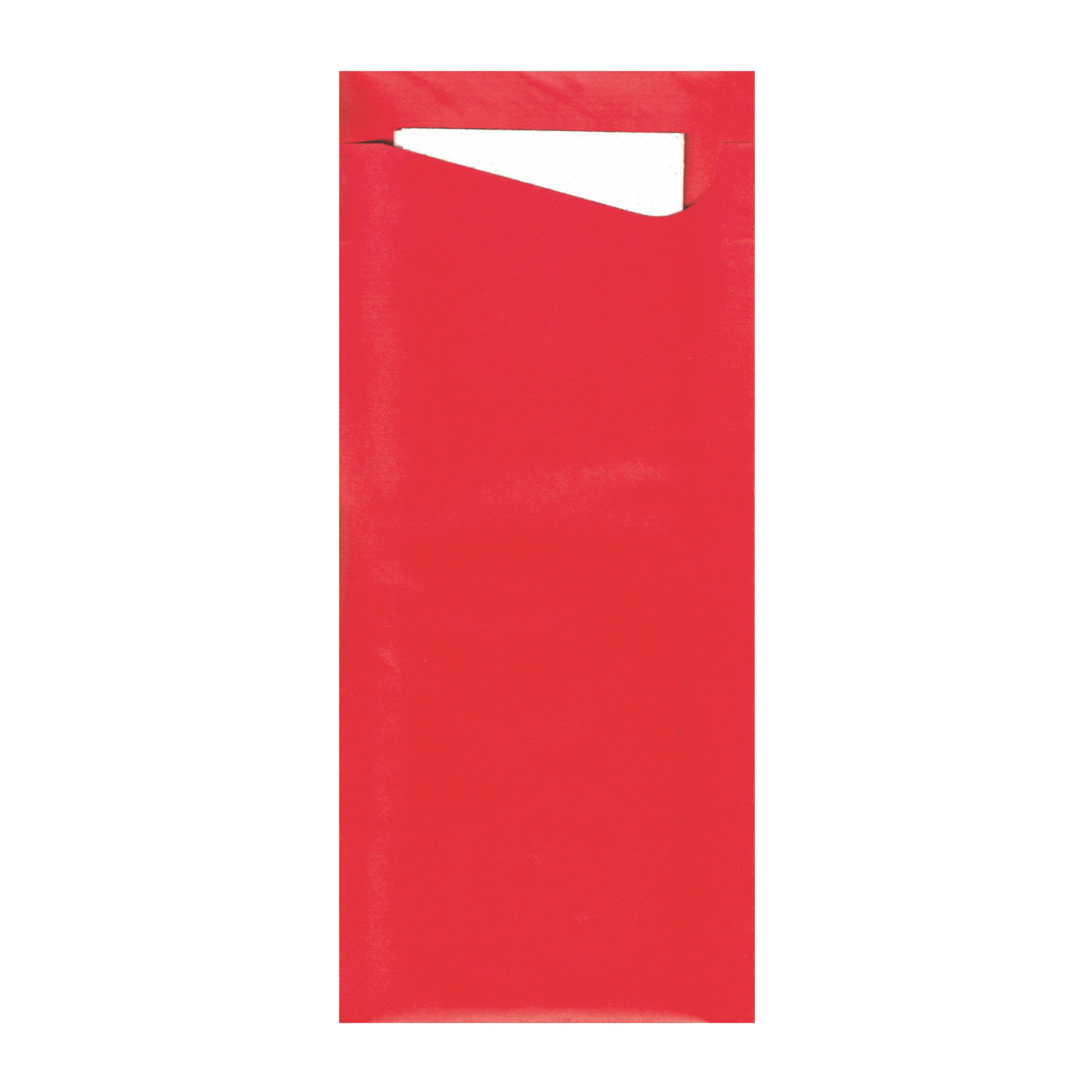 Red Cutlery Pouch