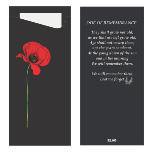 Remembrance Design Cutlery Pouch