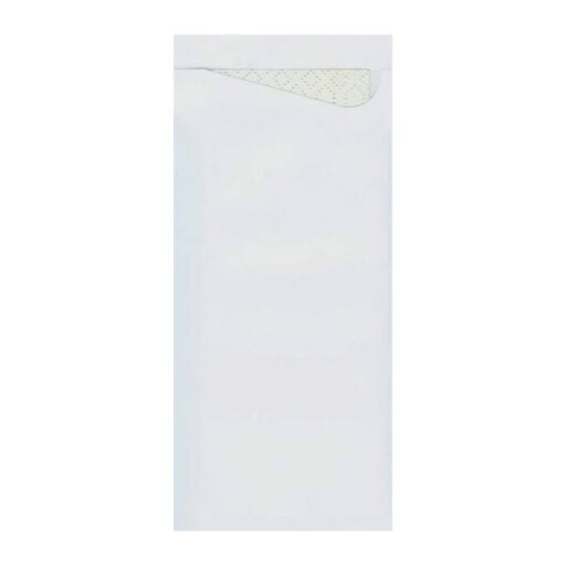 White Cutlery Pouch