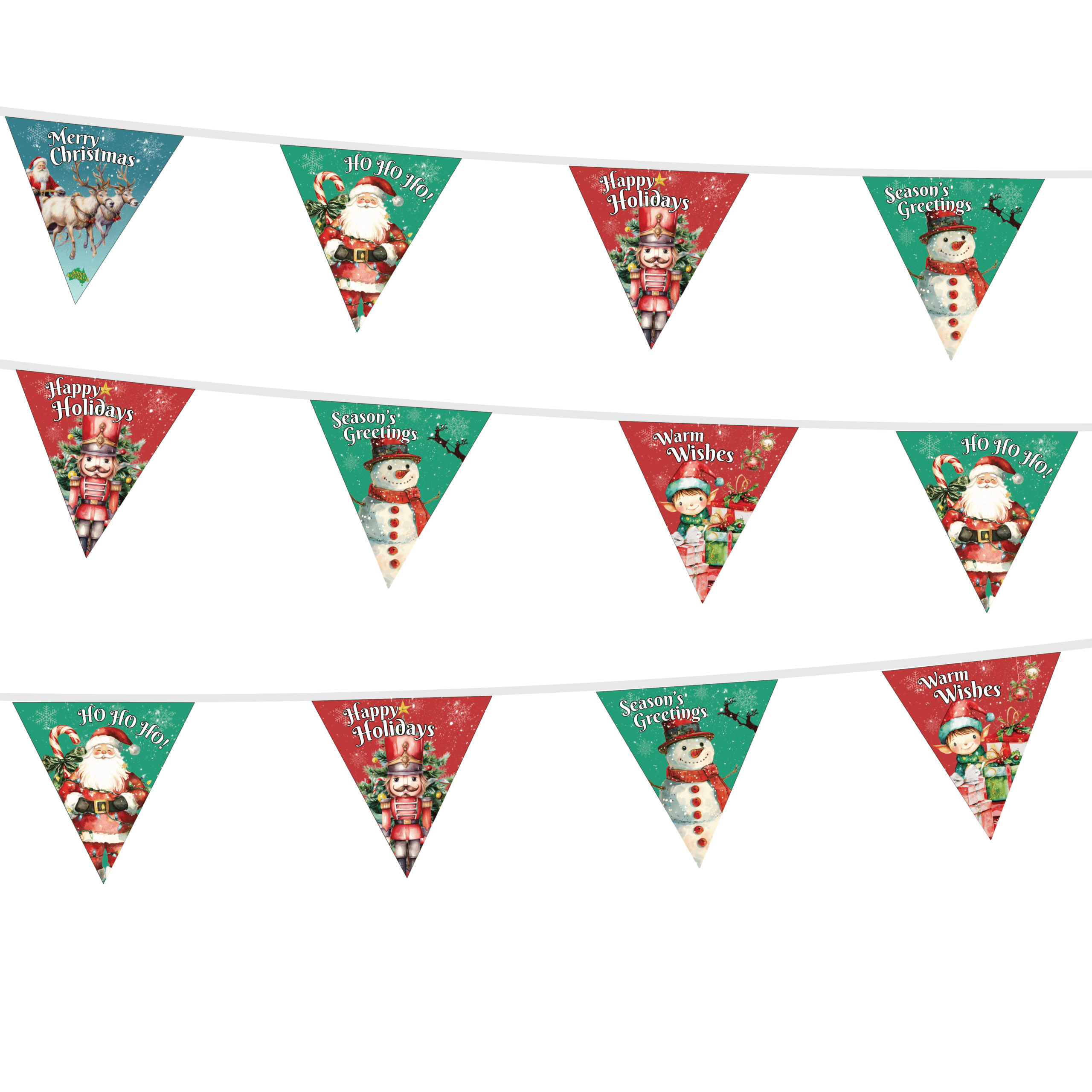 Christmas Bunting Flags