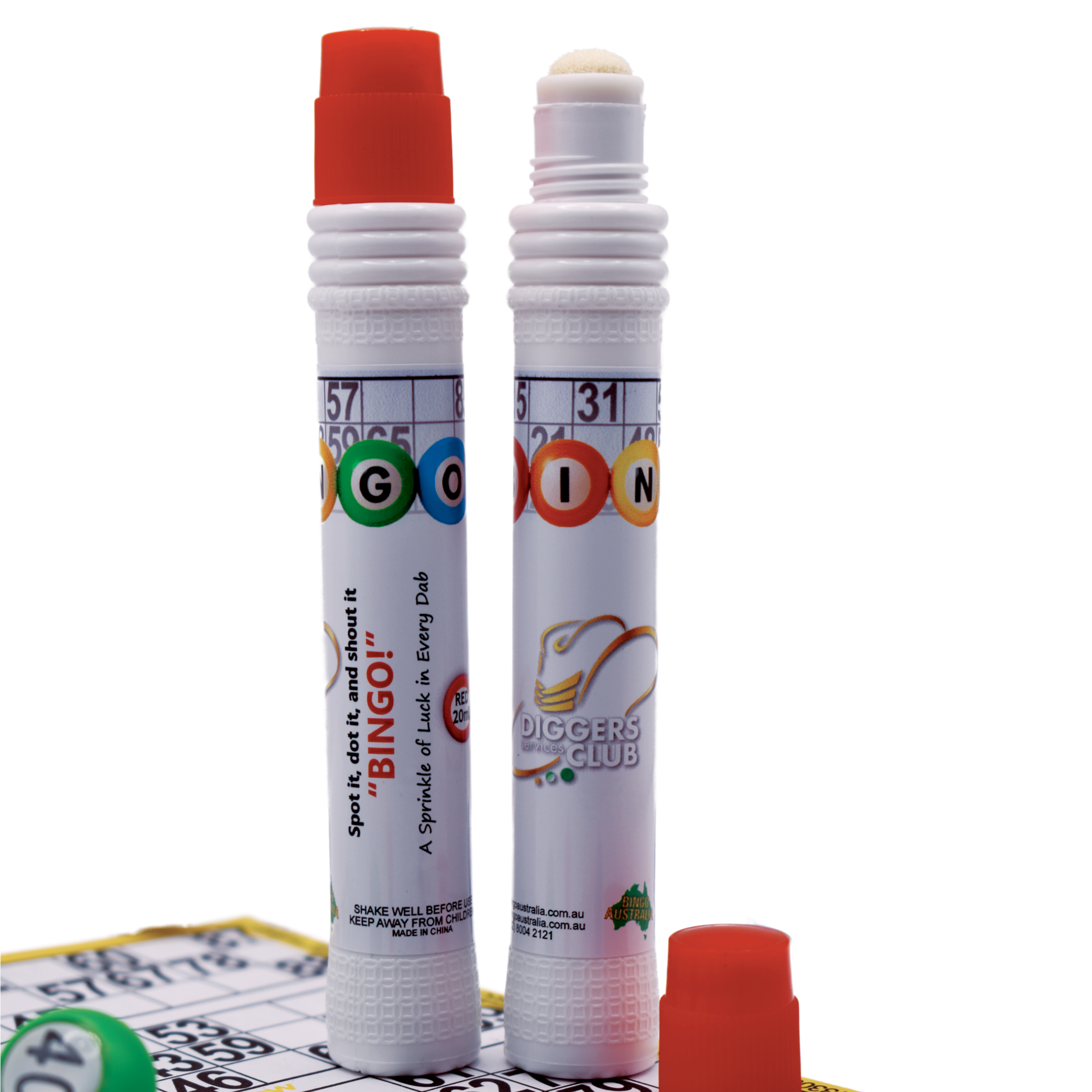 Personalised Red 20ml Dabber