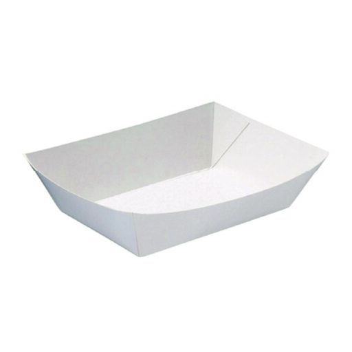 White Paper Food Tray