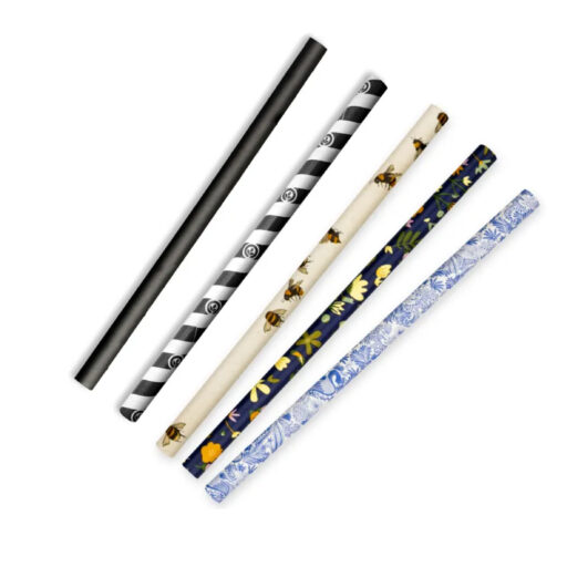 20cm x 10mm Jumbo Unwrapped Paper Straws