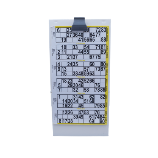 Clip Board Foldable Bingo Book Holder